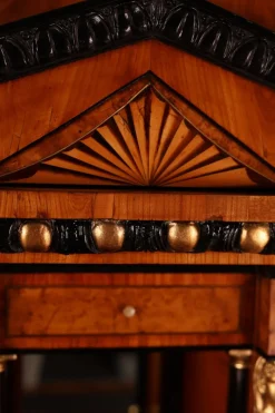 Pamono Antique Empire Secretaire in Cherry, 1810><noscript><img width=