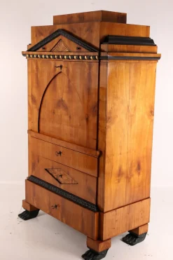 Pamono Antique Empire Secretaire in Cherry, 1810><noscript><img width=