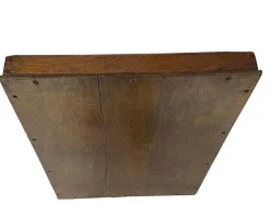 Outlet Pamono Antique English Butler Tray on Stand, Set of 2
