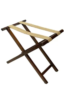 Outlet Pamono Antique English Butler Tray on Stand, Set of 2