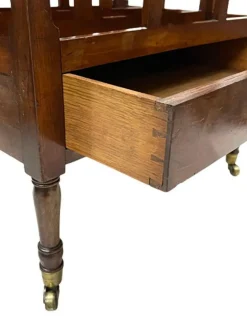 Pamono Antique English Canterbury in Mahogany
