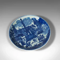 New Pamono Antique English Ceramic Cheese Keeper or Butter Dome, 1900