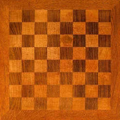 Online Pamono Antique English Chess Table in Oak