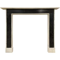 Discount Pamono Antique English Fireplace Mantel in Marble