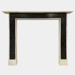 Discount Pamono Antique English Fireplace Mantel in Marble