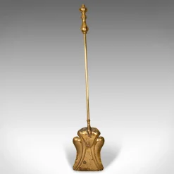 Pamono Antique English Fireside Tools in Brass, Set of 3><noscript><img width=