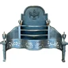 Pamono Antique English Georgian Polished Steel Dog Fire Grate, 1850s> Fireplaces And Mantels