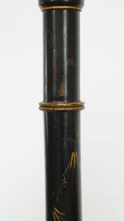 New Pamono Antique English Japanese Style Standing Lamp with Painting Work, Early 1900s