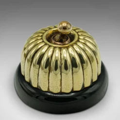 Pamono Antique English Light Switch in Brass, 1920><noscript><img width=