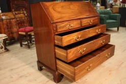 Pamono Antique English Mahogany Secretaire><noscript><img width=