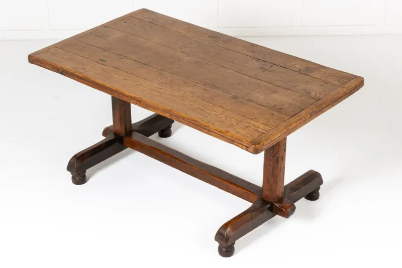 Online Pamono Antique English Oak Console Table, 1800s