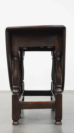 Pamono Antique English Oak Gateleg Table><noscript><img width=