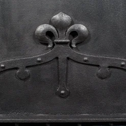 Pamono Antique English Open Hearth Fireplace, 1900, Set of 3><noscript><img width=