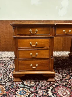 Best Pamono Antique English Partner Desk