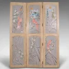 Online Pamono Antique English Privacy Screen Room Divider, 1890s