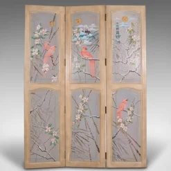 Online Pamono Antique English Privacy Screen Room Divider, 1890s