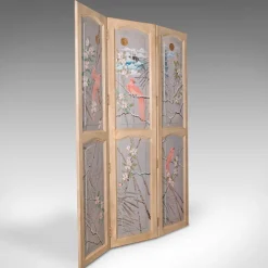 Online Pamono Antique English Privacy Screen Room Divider, 1890s