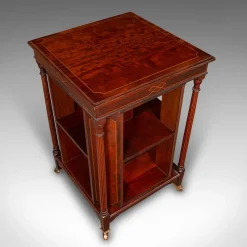 Online Pamono Antique English Rotary Bookcase, 1910