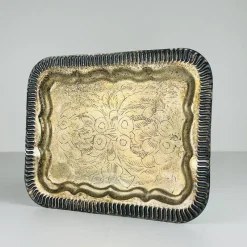 Pamono Antique English Silver Plated Glasses and Tray, 1890s, Set of 8><noscript><img width=
