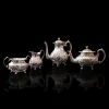 Discount Pamono Antique English Silver-Plated Tea Service, 1900s, Set of 4