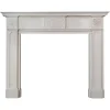 Pamono Antique English Statuary White Marble Fireplace Mantel, 1830> Fireplaces And Mantels
