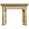 Sale Pamono Antique English Stone Fireplace Mantel, 1840