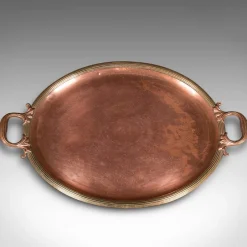New Pamono Antique English Tray in Copper and Bronze