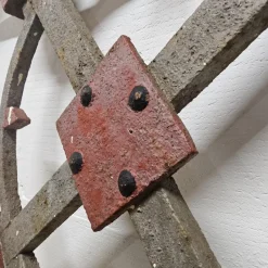 Pamono Antique English Victorian Wrought Iron and Metal Work Fence, 1890s
