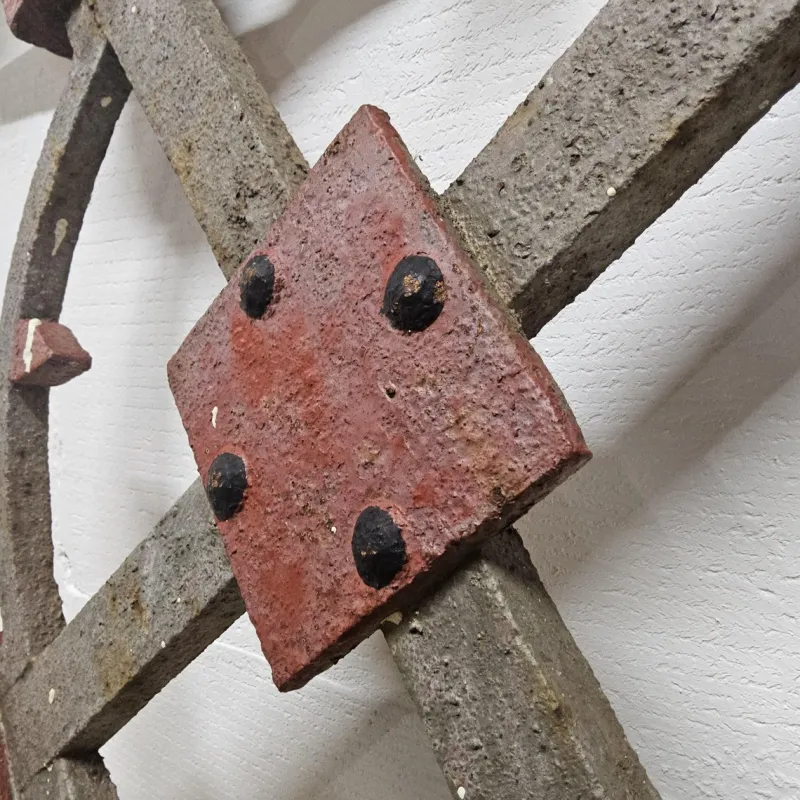 Pamono Antique English Victorian Wrought Iron and Metal Work Fence, 1890s