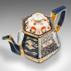 Online Pamono Antique English Victorian Ceramic Imari Pattern Teapot, 1900