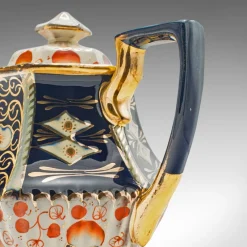 Online Pamono Antique English Victorian Ceramic Imari Pattern Teapot, 1900