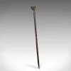 Clearance Pamono Antique English Wrought Iron Rams Head Fire Poker, 1910