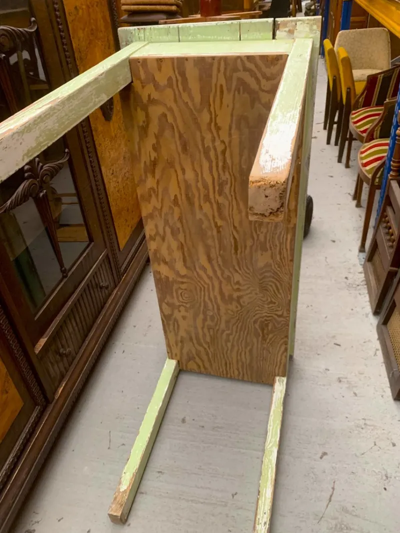 Pamono Antique Farmhouse Table from Schröder J, 1920s> Worktables & Workbenches