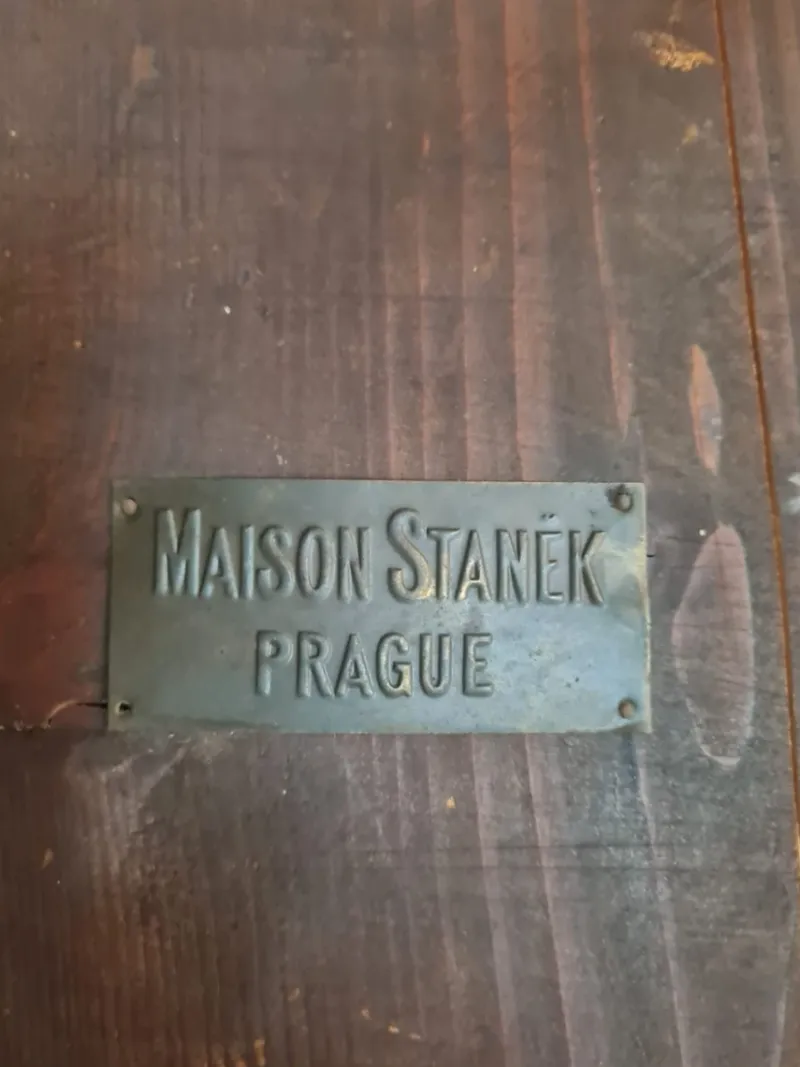 Pamono Antique Faux Bamboo Parlor Set from Maison Staněk Prague, Set of 6> Garden Seating