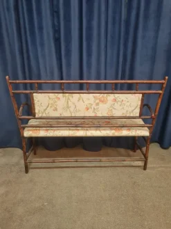Pamono Antique Faux Bamboo Parlor Set from Maison Staněk Prague, Set of 6><noscript><img width=