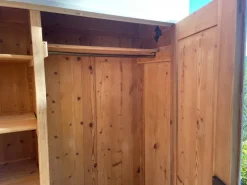 Pamono Antique Fir Wardrobe, 1890s><noscript><img width=