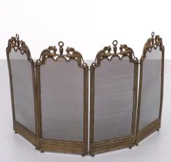 New Pamono Antique Fireplace Folding Screen, England, 1920s