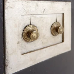 Pamono Antique Fireproof Cast Iron Safe><noscript><img width=