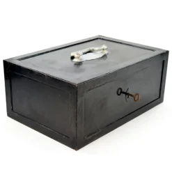 Best Pamono Antique Fireproof Safe, Vienna, 1885