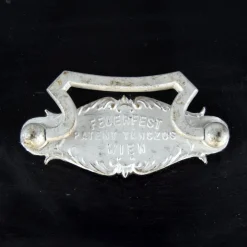 Best Pamono Antique Fireproof Safe, Vienna, 1885