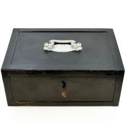 Best Pamono Antique Fireproof Safe, Vienna, 1885