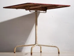 New Pamono Antique Folding Garden Table, 1920s