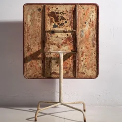 New Pamono Antique Folding Garden Table, 1920s