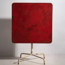 New Pamono Antique Folding Garden Table, 1920s
