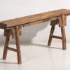 Pamono Antique Footboard Bench, 1870s> Benches