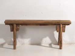 Pamono Antique Footboard Bench, 1870s><noscript><img width=