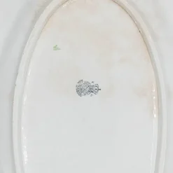 Clearance Pamono Antique French Art Nouveau Platter from Lunéville, Early 20th Century