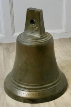 Outlet Pamono Antique French Bronze Bell by Biron Paris