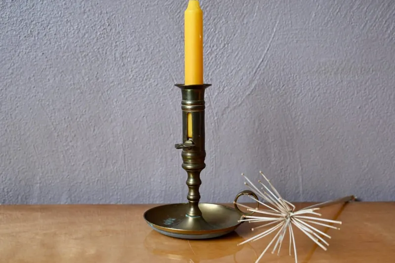 Pamono Antique French Candlestick