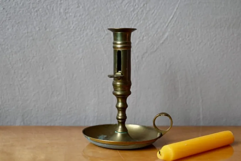 Pamono Antique French Candlestick